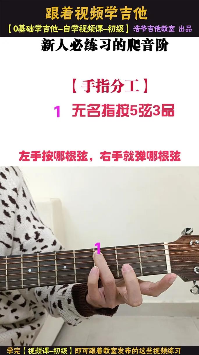 抖音爆火的吉他指弹技巧!3 分钟学会《卡农》前奏!